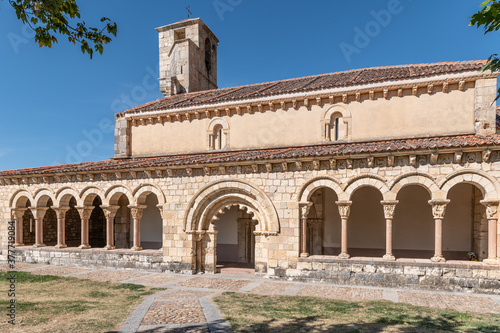 Church of Durat  n de Nuestra Se  ora de la Asunci  n in the province of Segovia  12th century  Spain 