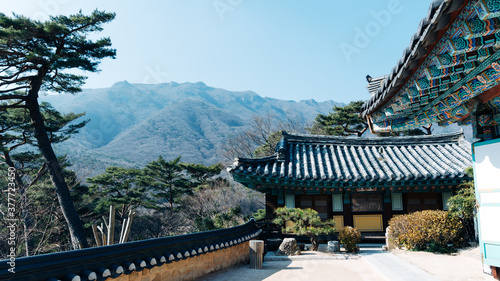 Korean buddhist temple