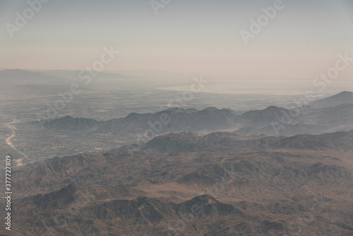 Desert view from high