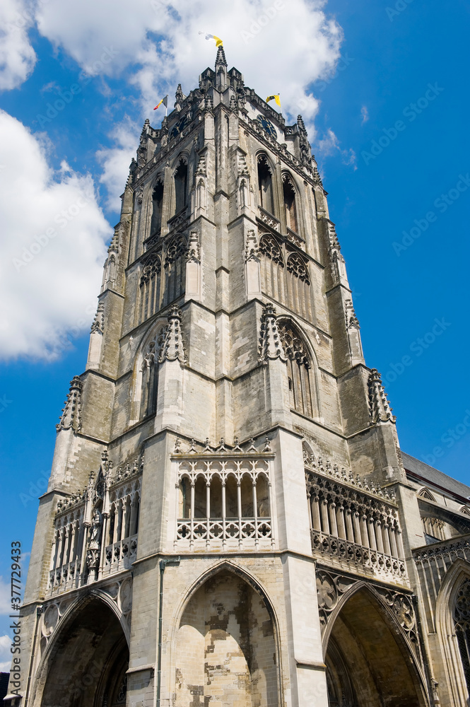 Fototapeta premium Onze-Lieve-Vrouwe Basilica, Tongeren, Belgium, 