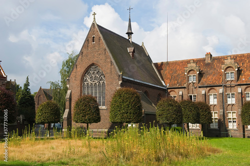 Sint Amandsberg Beguinage, Anthony de Padua Chapel, Gent, Belgium, Unesco World Heritage Site.S photo