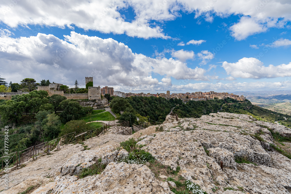 Rocca di Cerere in Enna Sicily, Italy.
