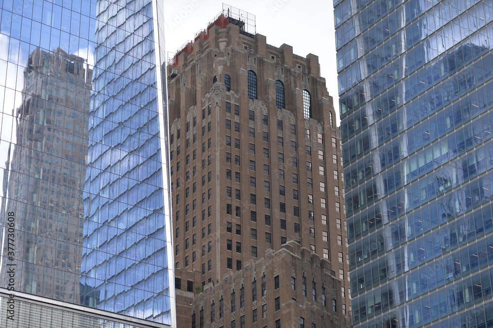 Obraz premium Modern architecture of New York city, USA