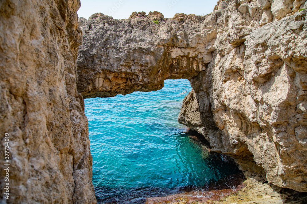 Marine Protected area of Plemmirio in Syracuse - Sicily, Italy