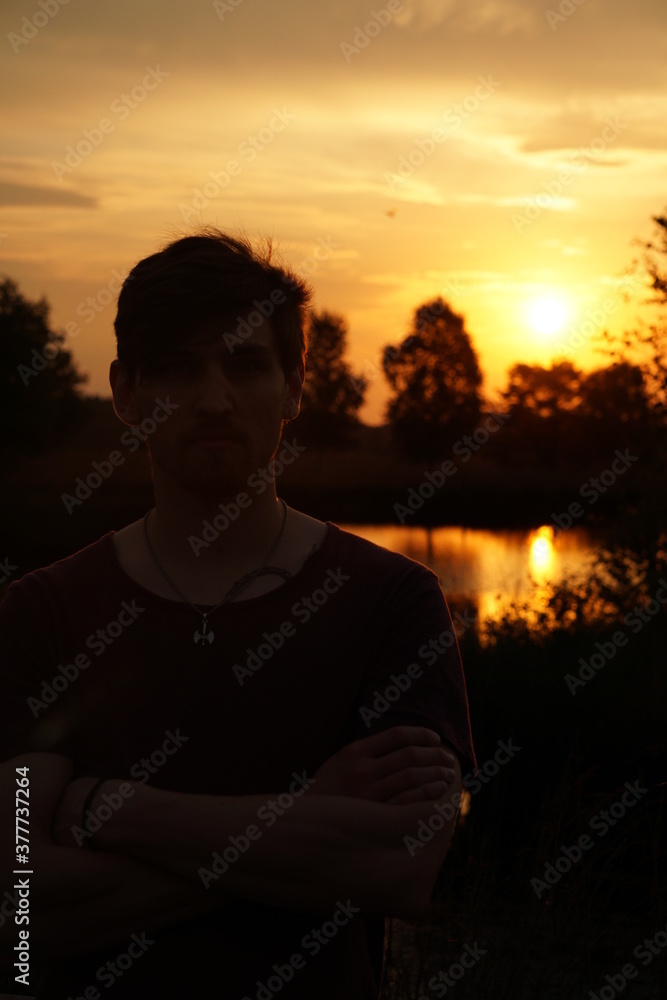 Fototapeta premium Sonnenaufgang