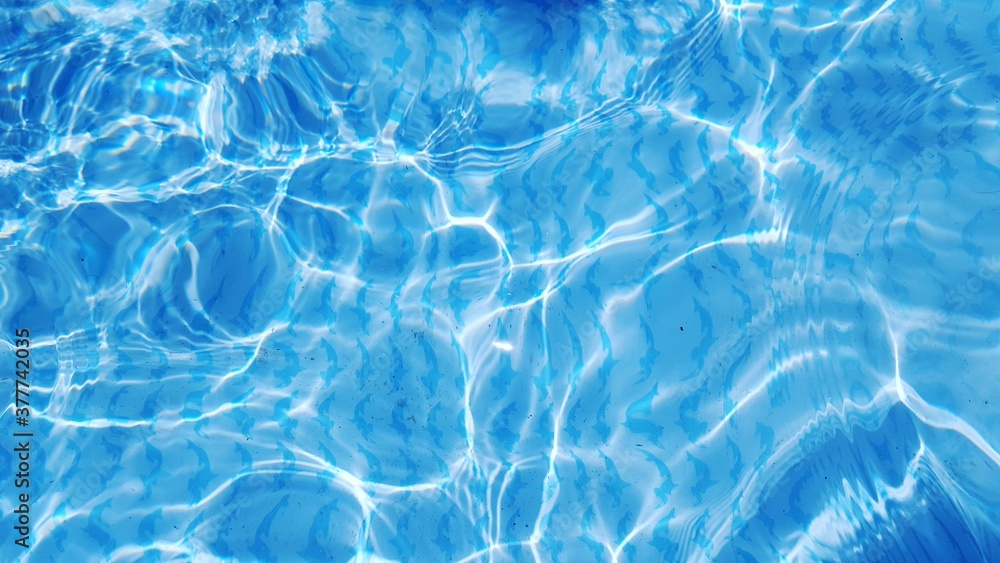 Obraz premium agua de piscina