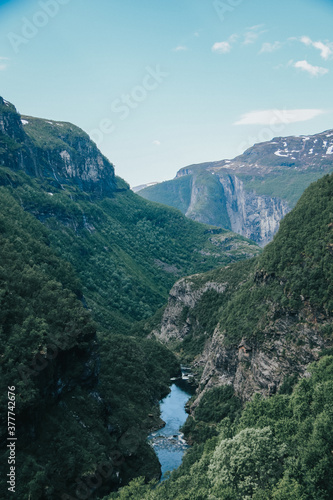 Fototapeta Naklejka Na Ścianę i Meble -  norwegian mountains