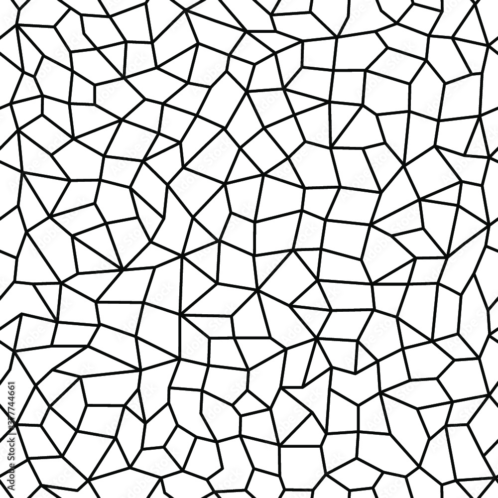 Seamless decorative pattern of simple graphic content Seamless decorative pattern of simple graphic content