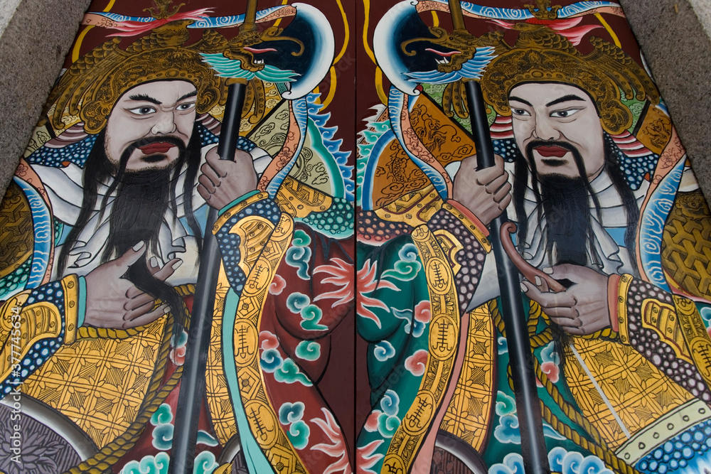 Obraz premium Thiam Hock Keng Temple, Singapore