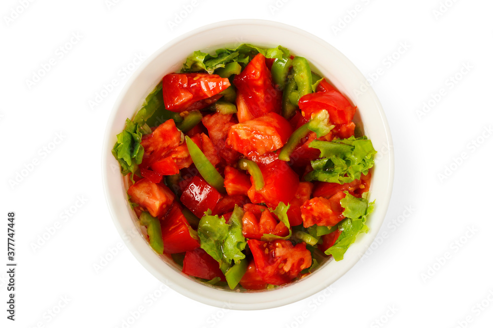Fresh vegetable salad Fresh vegetable salad