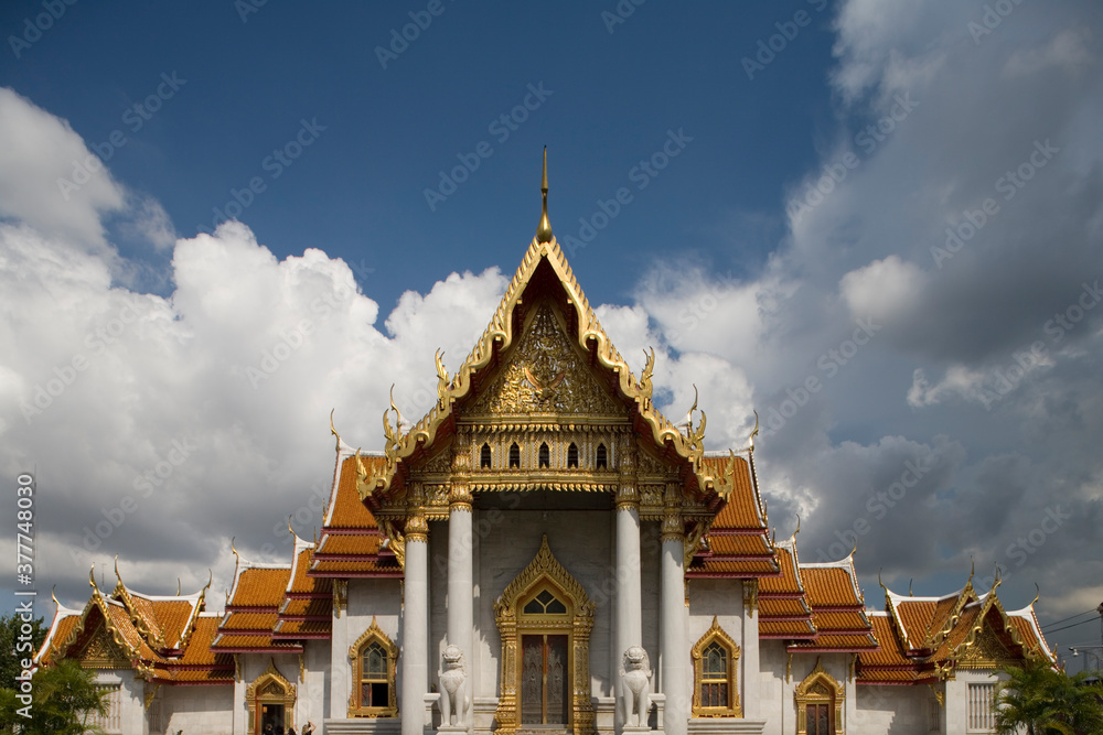 Wat Benchamabophit Buddhist Temple, Bangkok, Thailand