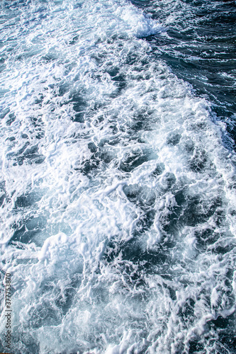 Wallpaper Mural Beautiful raging seas with sea foam and waves Torontodigital.ca