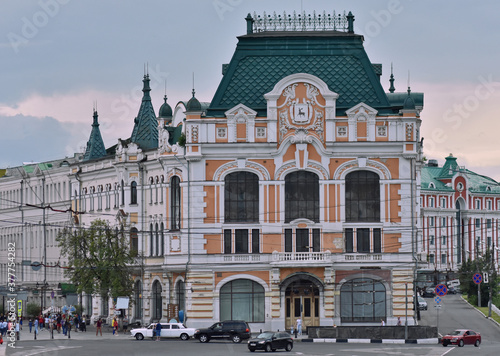 historic building in the center of Nizhny Novgorod