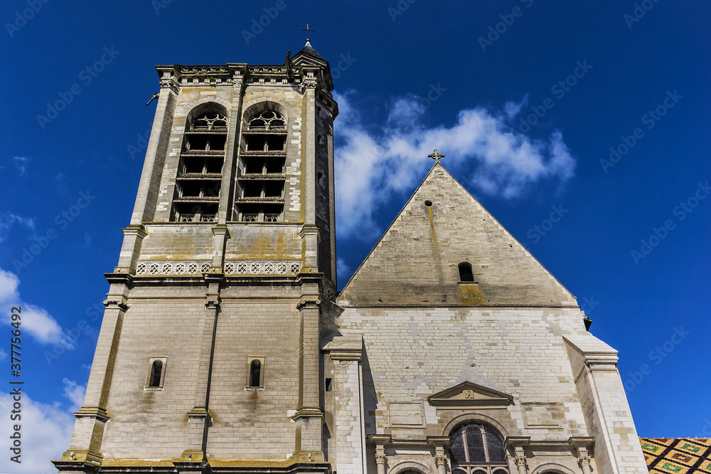 View of Saint-Nizier church - Catholic Church located in Troyes, dedicated to Nizier of Lyon. The current building dates from the XVII century. Troyes, Aube Champagne-Ardenne, France.