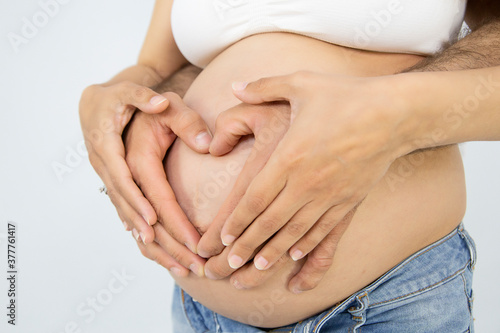 Wallpaper Mural Pregnant belly Torontodigital.ca