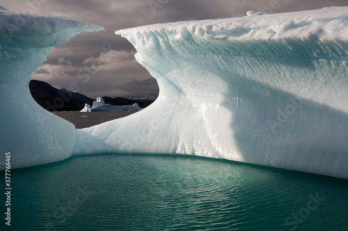 Icebergs, Greenland photo