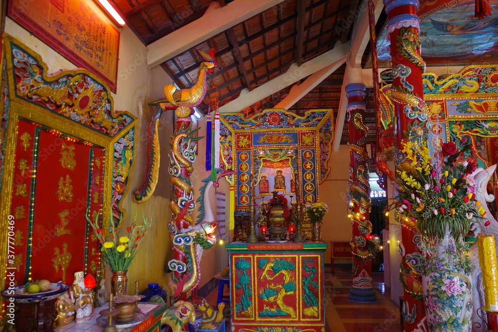 ベトナム　ブンタウのタンタム廟