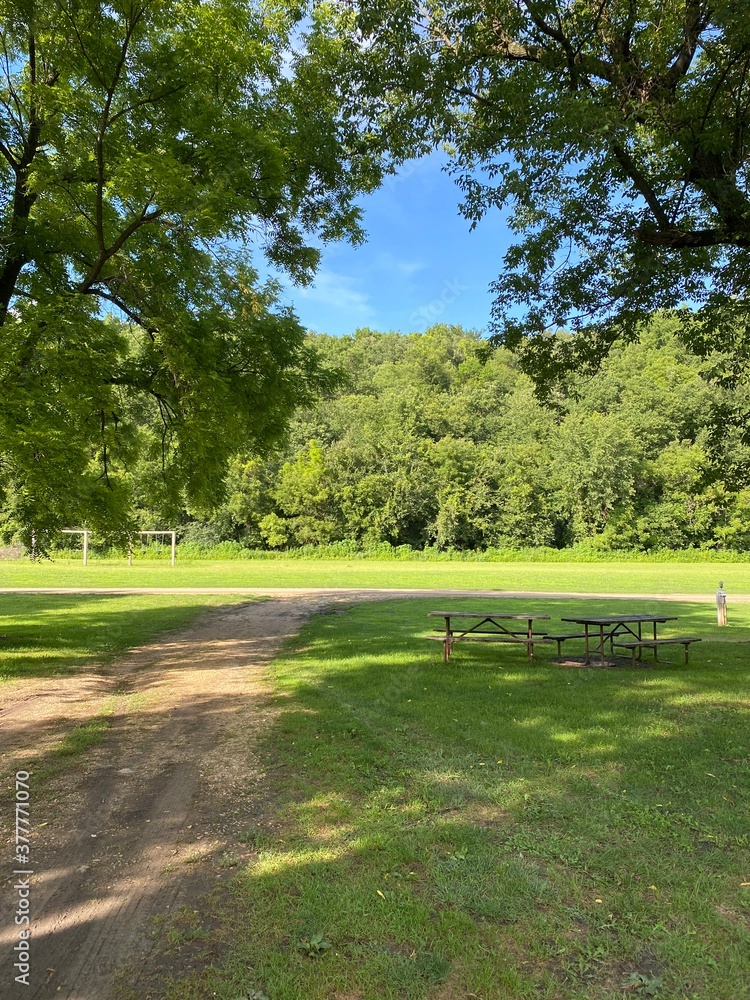 Fototapeta premium Minnesota Scenic Landscape in the Summer Time