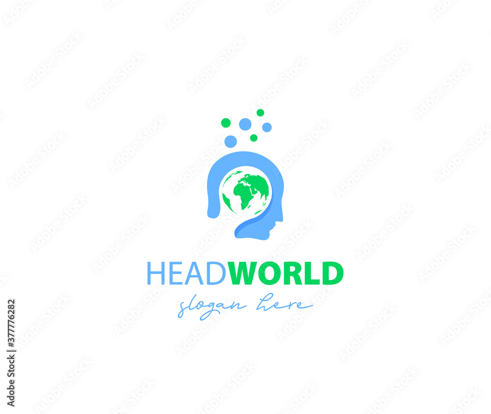 Head World logo design
