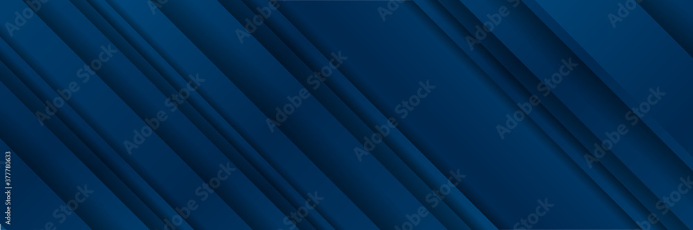 Obraz premium Modern blue abstract banner background. Liquid abstract background. Blue fluid vector banner template for social media, web sites. Wavy shapes