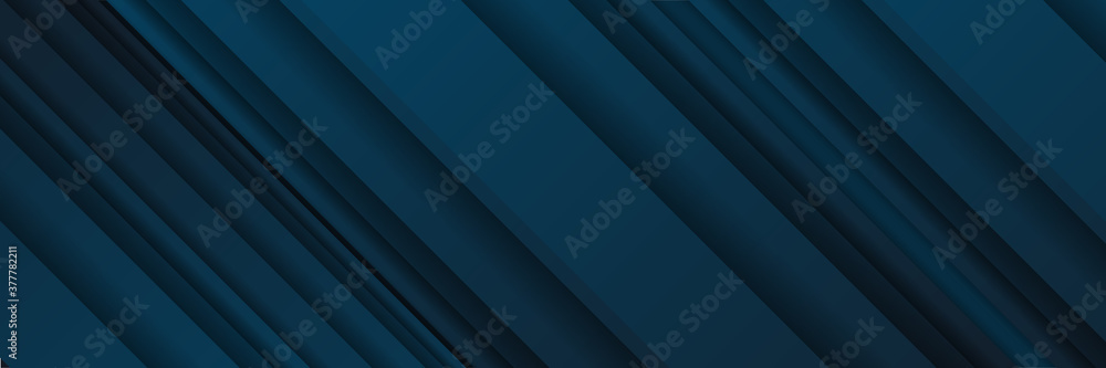 Obraz premium Modern blue abstract vector background. Black blue background. Abstract dark blue gradient design. Minimal creative background. Landing page blurred cover. Colorful graphic. Vector 