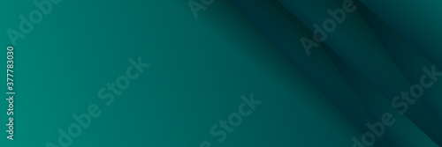 Modern dark green stripes banner vector background. Modern 3D green dark background for presentation design. Vector illustration design for presentation, banner, cover, web, flyer, card, poster