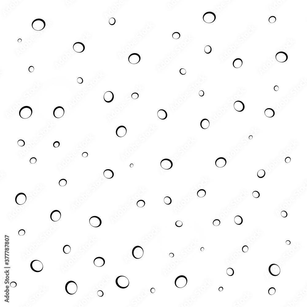 bubbles outline pattern. bubbles outline pattern.