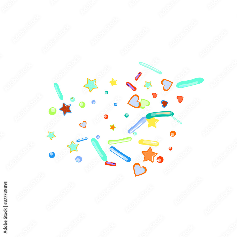 Sprinkles grainy. Cupcake donuts background. Sprinkles grainy. Cupcake donuts background.