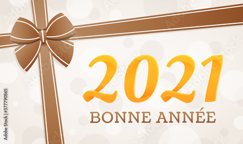 Bonne année 2021 - Carte de voeux