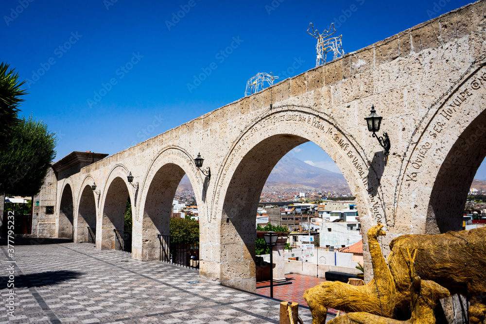 Mirador de Yanahuara en La Ciudad de Arequipa