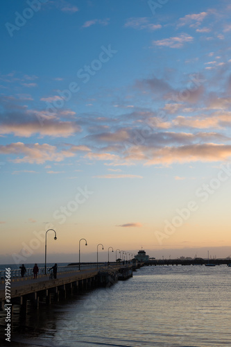 St Kilda pier at sunset © SkyMedia