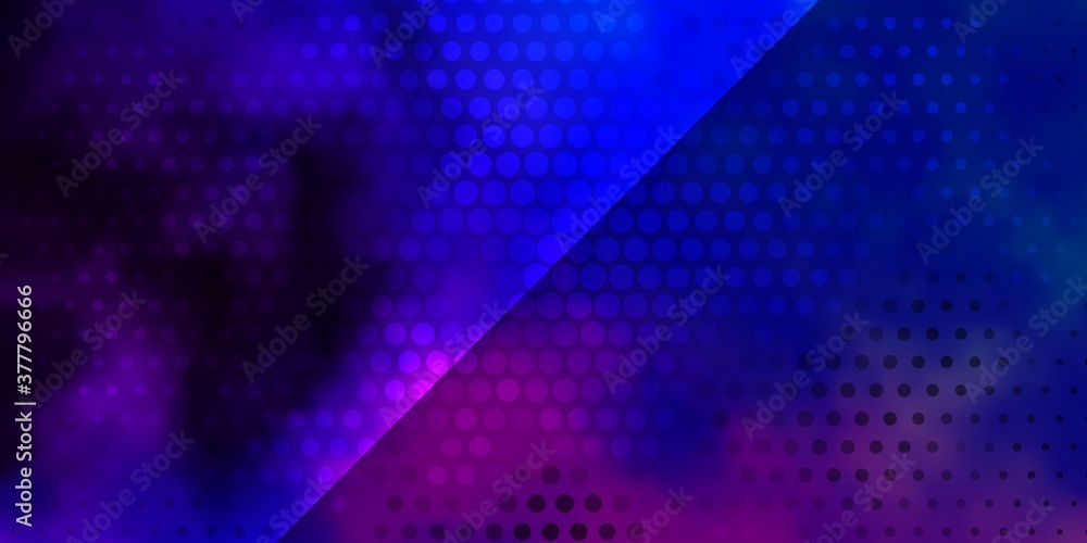 Dark Pink, Blue vector background with circles. Illustration with set of shining colorful abstract spheres. Pattern for booklets, leaflets. Dark Pink, Blue vector background with circles. Illustration with set of shining colorful abstract spheres. Pattern for booklets, leaflets.