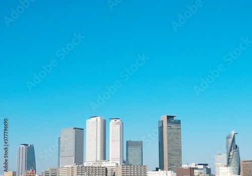 名古屋駅周辺の高層ビル  © image360