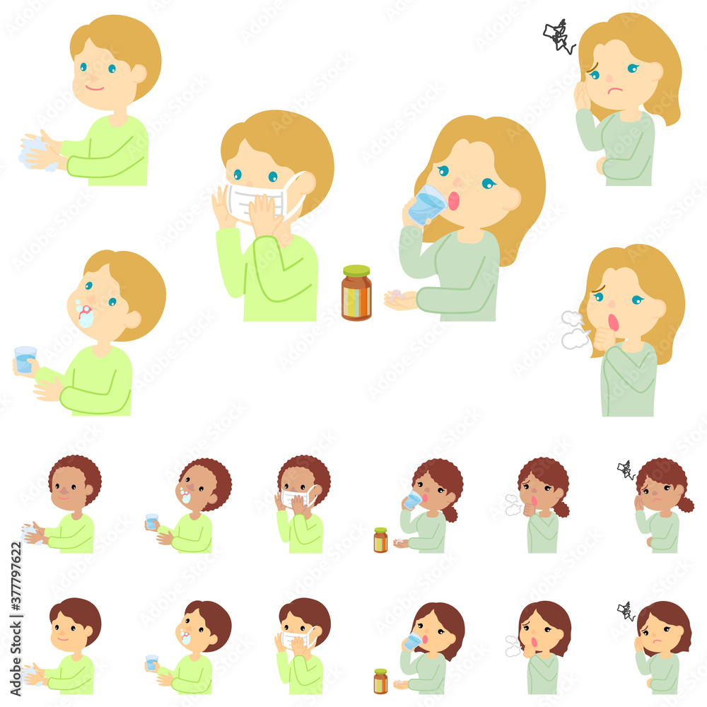 風邪、体調不良、感染予防/Cold, illness, infection prevention 風邪、体調不良、感染予防/Cold, illness, infection prevention
