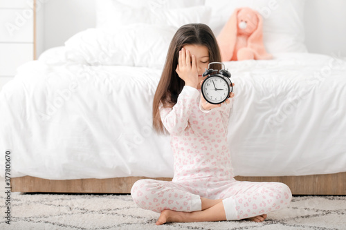 Little girl suffering from ...