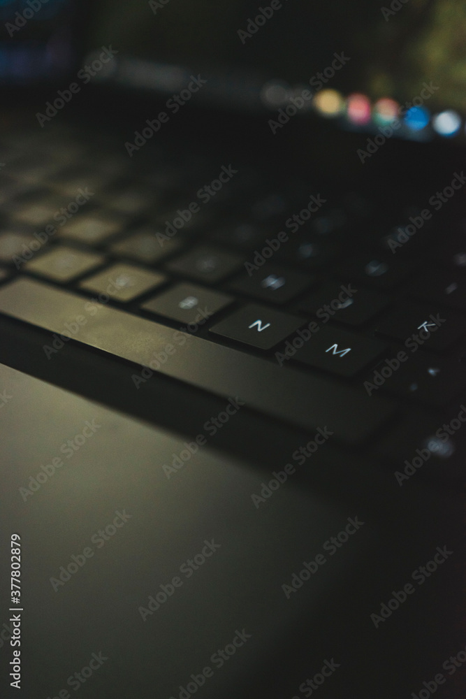 close up of a laptop close up of a laptop