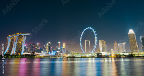 The most beautiful Viewpoint marina bay in Singapore city.