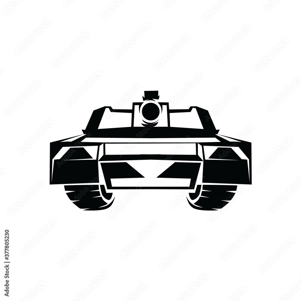 Tank Logo Template Design Vector