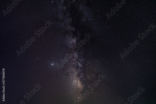 Milky Way galaxy in the night sky © Vastram
