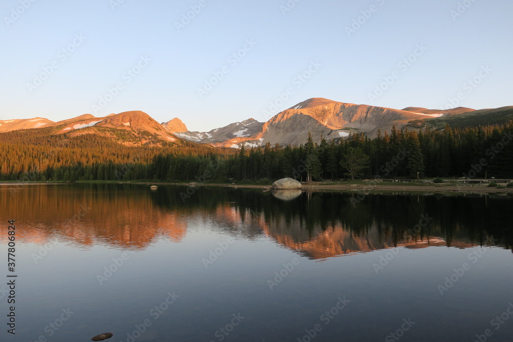 Indian Peaks Wilderness in the Morning Indian Peaks Wilderness in the Morning