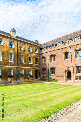 Beautiful Architecture St. John's College in Cambridge