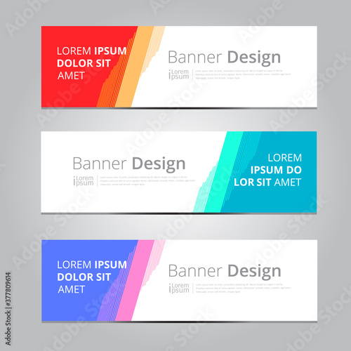 Vector abstract design background texture banner template.