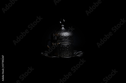 Taza de té o café turco photo