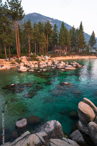 Summer time at San Harbor State Park, Lake Tahoe