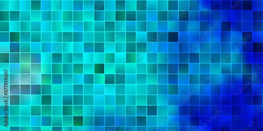 Light Blue, Green vector texture in rectangular style. Light Blue, Green vector texture in rectangular style.