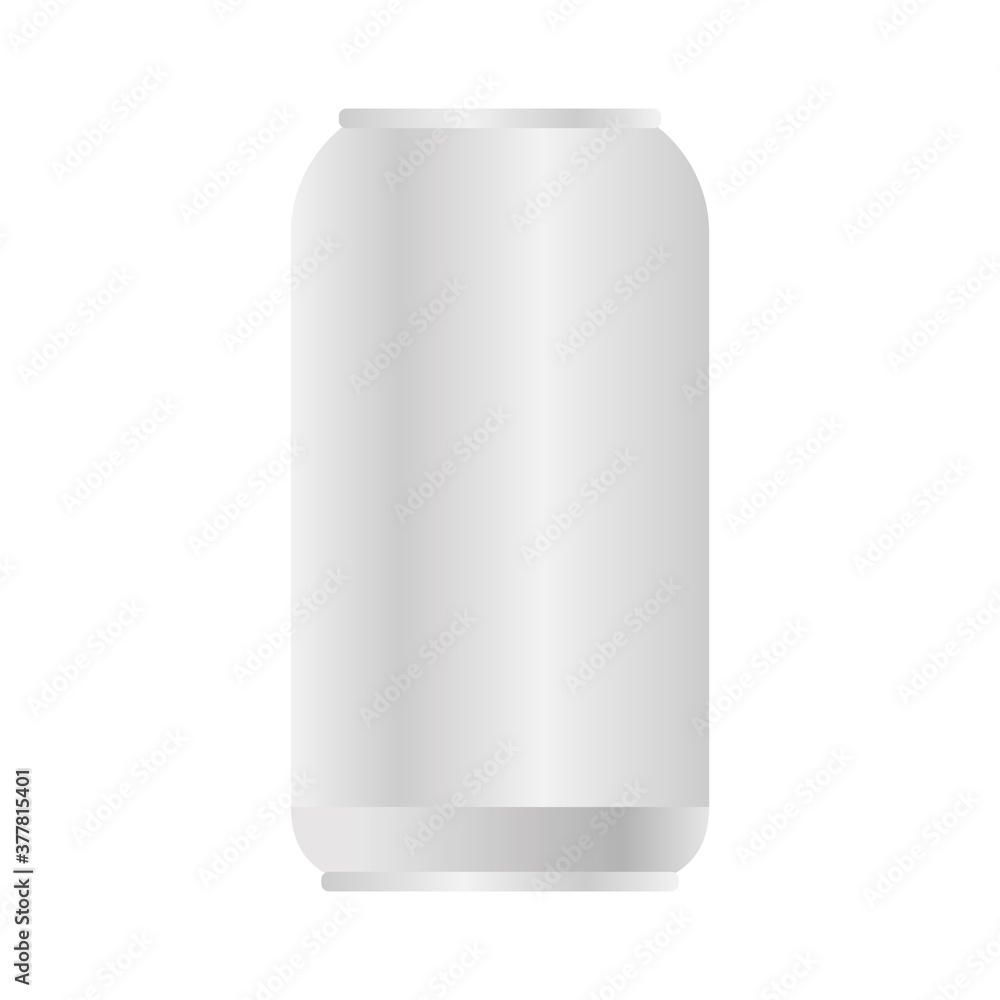Isolated mockup can vector design Isolated mockup can vector design