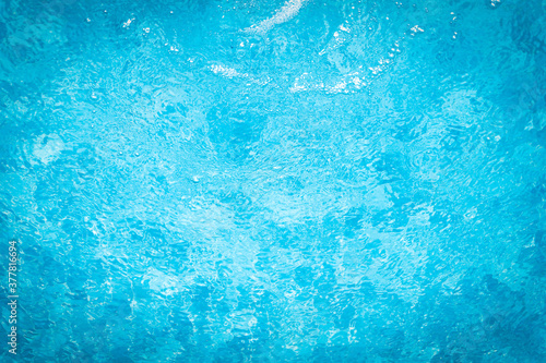 Abstract swimming pool surface texture and background