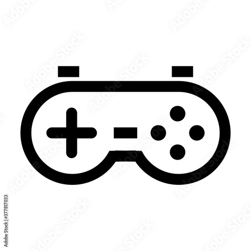 Wireless game stick icon