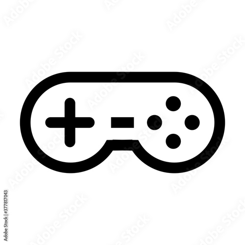 Wireless game stick icon