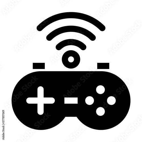 Wireless joystick icon